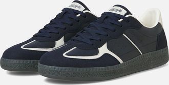 Jack & Jones Mens Jack & Jones Morgen Combo Polyurethane Mens Navy Blazer Standard Trainers - Size: 10
