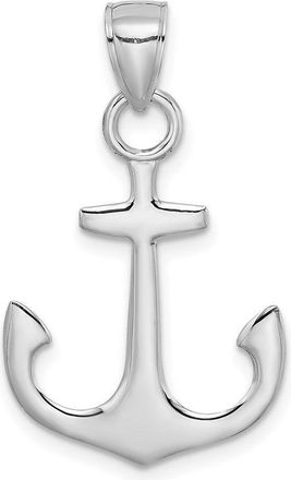 Diamond2Deal 14k Gold Anchor Pendant