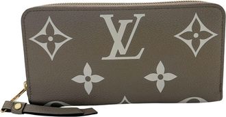 Louis Vuitton Cream Tourterelle Monogram Empreinte Long Wallet (Bi-Fold) (Pre-Owned)