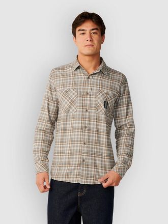 Rip Curl S-Series Solucel Flannel Shirt grijs
