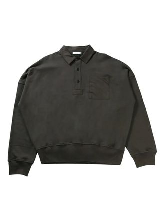 The Row button-fastening polo shirt - Groen