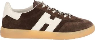 Hogan Cool Allacciato H - Heren - Sneakers - Bruin - 40 EU - Leer - Schoenen
