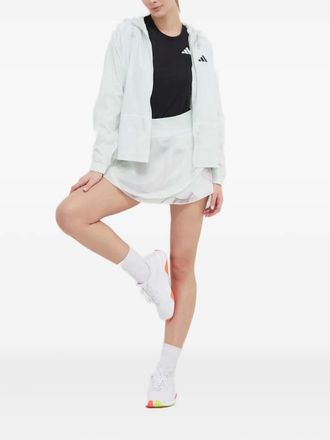 adidas Geperforeerd jack met logo-applicatie - Wit