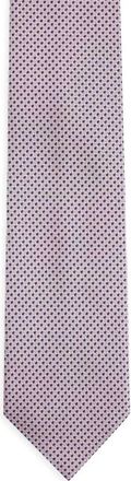 Ermenegildo Zegna dotted silk tie - Pink