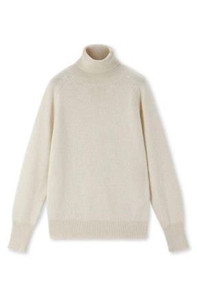 Fortela Piero High Neck Alpaca Wool Sweater in Off White at Nordstrom, Size Medium Eu