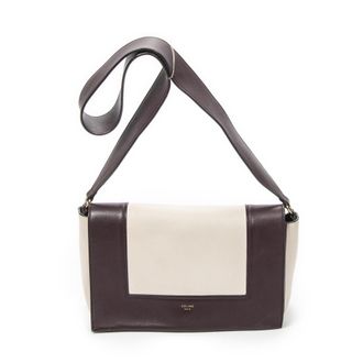 Celine Pre-owned Womens Medium Frame Crossbody Shoulder Bag - Purple - One Size