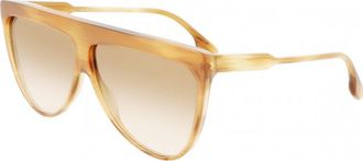 Victoria Beckham Womens VB619S-6509774 VB619S 65 6509774 Sunglasses - Beige - One Size