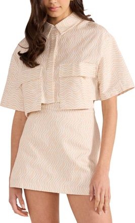 Minkpink Minkpink Bonnie Pocket Crop Shirt