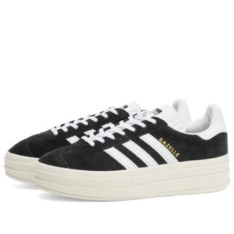 adidas Gazelle Bold - Heren - Schoenen - Zwart - Maat: 40 2/3 EU Gaze