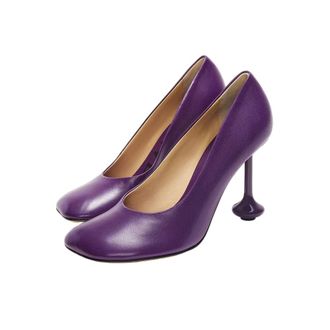 Generic JCVBN Wedding Pumps Shoes for Women Stiletto Heel Bride Stiletto Pointed Toe Ladies High Heels Luxury Designer Purple