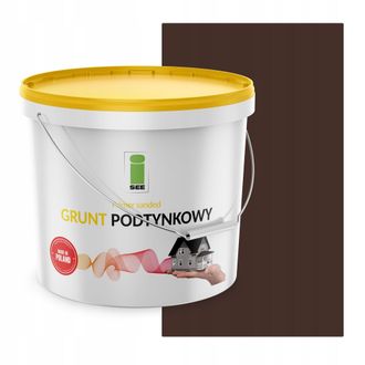 OEM Imprimaci&oacute;n Para Yeso De Fachada De Silicona, Marr&oacute;n Chocolate, 15 Kg