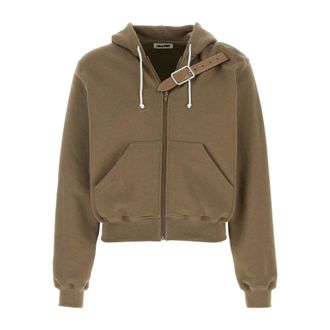 Magliano Zip-throughs, male, Beige, Size: XL Provincia Hoodie