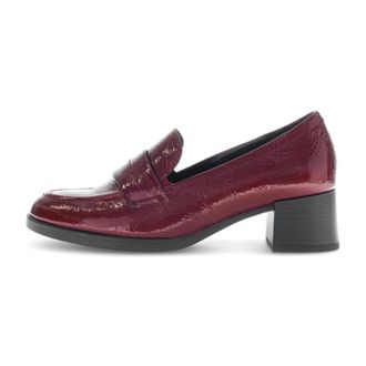 Gabor Pumps met hoge voorkant - Dames - Schoenen - Rood - Maat: 38 1/2 EU Leer