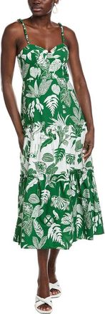 Farm Rio Farm Rio Forest Soul Mix Midi Dress