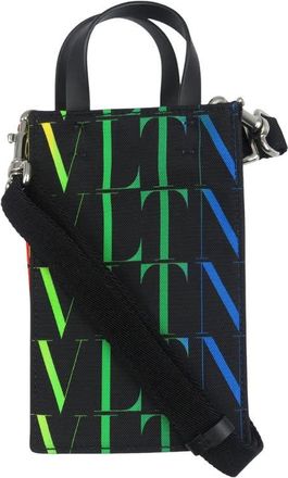 Valentino Pre-owned Valentino Canvas VLTN Satchel Ladies 0O593TOFSDLA5K9Y