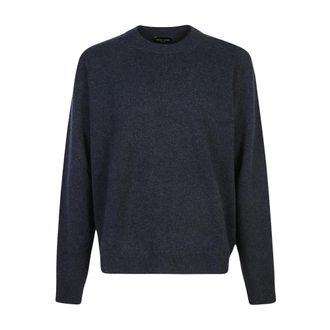 Roberto Collina Hombre, Jerseys, Azul, Talla: M