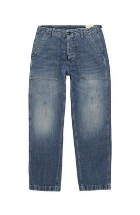 Fortela Denim Fatigue Pants in Custom Wash at Nordstrom, Size 26 32