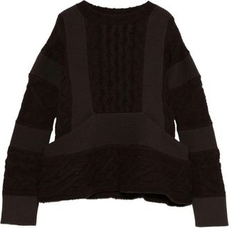 sacai Wool Knit Pullover