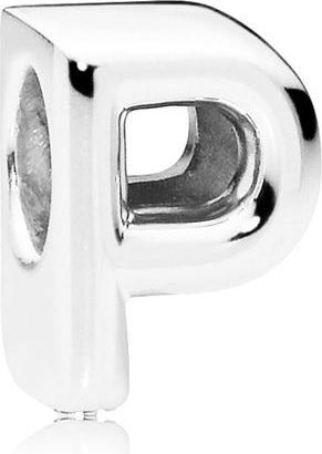 Pandora Letter P Silver Charm
