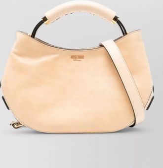 Moschino leather tote bag