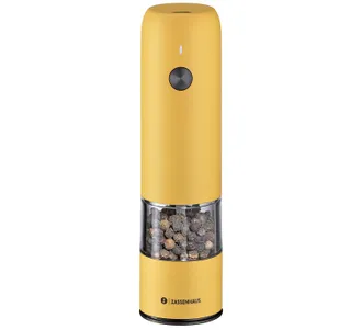 Zassenhaus Koln Rechargeable Salt or Pepper Mill, 5.5 H x 1.5, Chrome