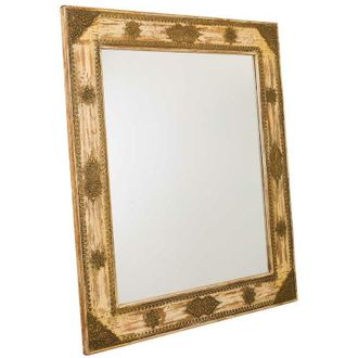 Wanderlust Deco Wanderlust Deco - Espejo de madera marrón 109x3x125