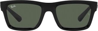 Ray-Ban Warren Bio-Based Zonnebril - Dames - Zonnebrillen - Zwart - 57 MM - Accessoires