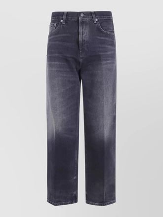 Haikure cropped loose jeans