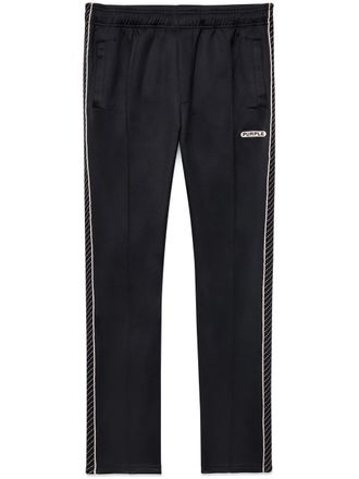 Purple POLY TRICOT TRACK PANT BLACK BEAUTY Black - men - Polyester/Spandex/Elastane - M