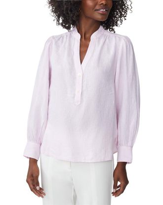 J.McLaughlin J.Mclaughlin Linen Rashell Blouse