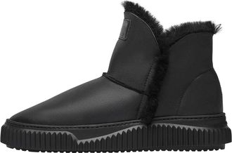 Voile Blanche Leather and wool boots Land - Dames - Winterlaarzen - Zwart - 39 EU - Schoenen