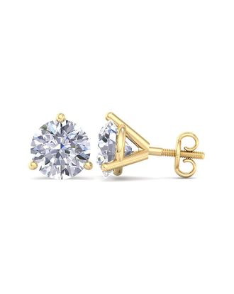 SuperJeweler Superjeweler 14K 8.00 Ct. Tw. Lab-Grown Diamond Earrings