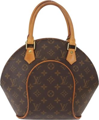 Louis Vuitton Ellipse Bag Monogram Canvas Brown Canvas Handbag (Pre-Owned)