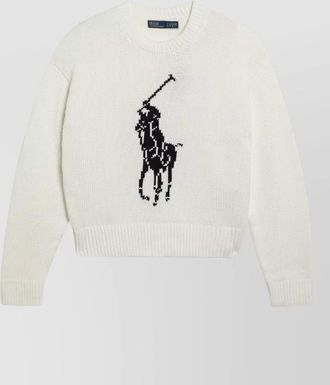 Polo Ralph Lauren sweater featuring logo intarsia design