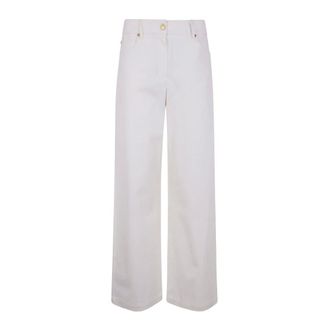 Max Mara Wide Jeans, female, White, Size: S Marianna Pants
