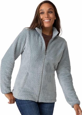 Free Country Womens Cable Braided Butter Pile Jacket