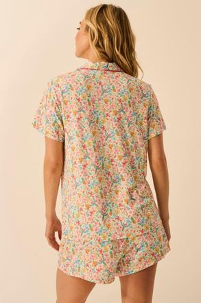 Stripe and Stare Short Pyjama Set in Paradise Found at Nordstrom, Size X-Small Uk