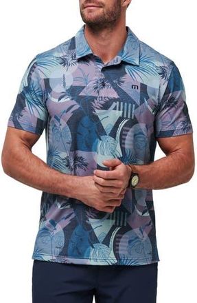 Travis Mathew Featherweight Summer Polo in Total Eclipse at Nordstrom Rack, Size X-Large