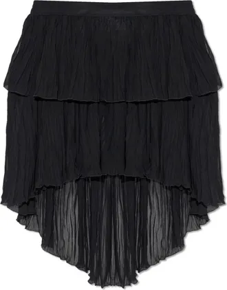 Blumarine Asymmetrische Rok - Dames - Korte rokken - Zwart - XS - Rokken