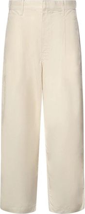 Dr&ocirc;le de Monsieur Pantalon Ballon - Heren - Straight fit broeken - Wit - M - Broeken