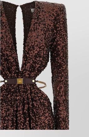 Elisabetta Franchi red carpet gown