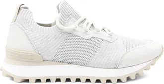 Eleventy Sand and Sand Trainer Shoe