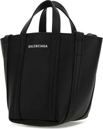 Balenciaga Womens Black Leather Everyday Xs Handbag 1090 T Domesticated Calf Le Borse A Mano Bag