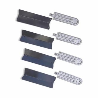 Sweeek Quemadores y difusores para barbacoas de gas, gris