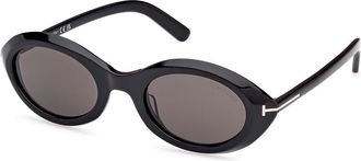 Tom Ford FT1186 CARMEN 01A Womens Sunglasses Black Size 51