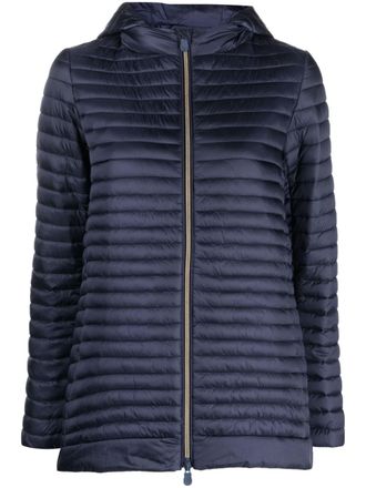 Save The Duck Iris jas met afneembare capuchon - Blauw