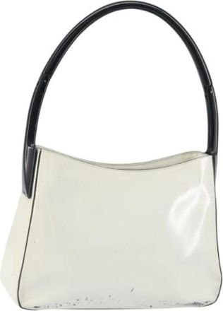 Prada Pre-owned Shoulder Bags, female, White, Size: ONE SIZE Pre-owned Vintage Shoulder Bag