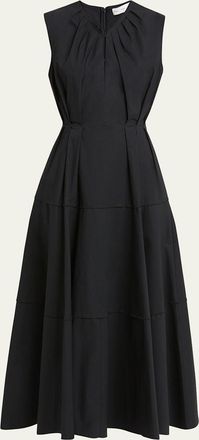 Proenza Schouler Kailey Stretch Poplin Maxi Dress