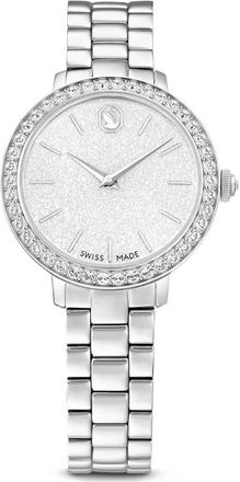 Swarovski Matrix Quartz Crystal Silver Dial Ladies Watch 5706182