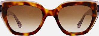 Ted Baker Womens Ted Baker Womens Coral Sunglasses in Classic Tortoiseshell